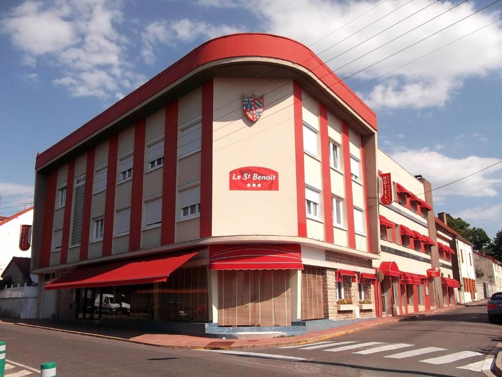 圣 - 贝努瓦餐厅酒店 格尼翁 外观 照片
